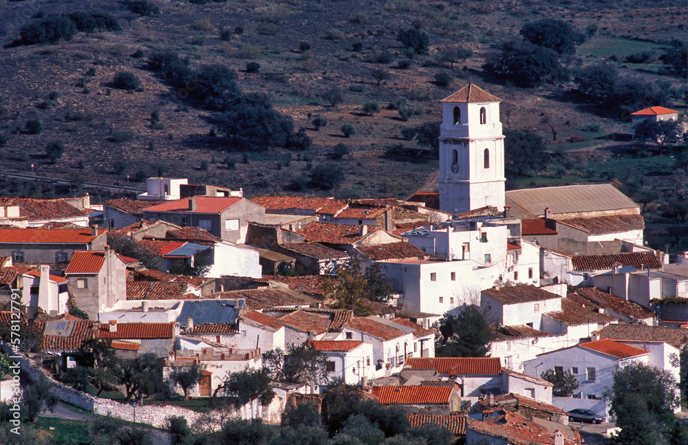 Tahal village, Sierra de los Filabres, Almeria province, Spain