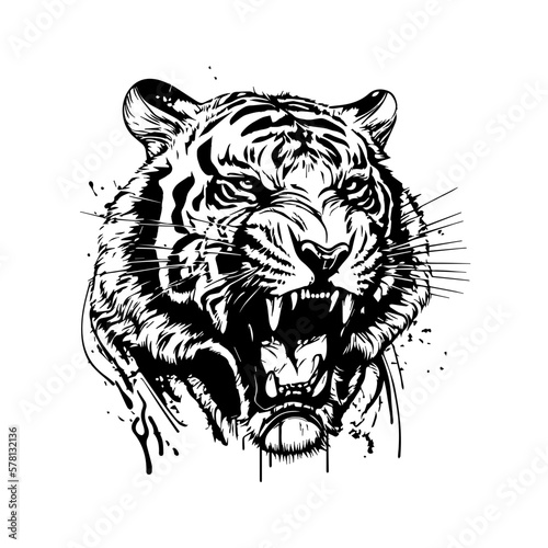 tiger vector svg