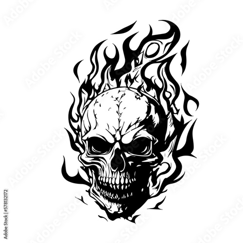 skull vector svg