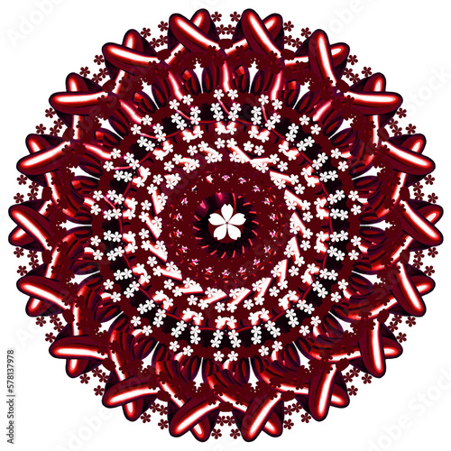 Luxury ornamental mandala for Henna, Mehndi, tattoo, decoration, Decorative ornament in ethnic oriental style, Template for textiles, curtains, clothes, shirts, scarves, pillows, and wallpaper.
