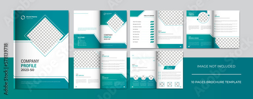 Professional company profile brochure template design, cor business brochure,  modern and creative annual report, print able business proposal design