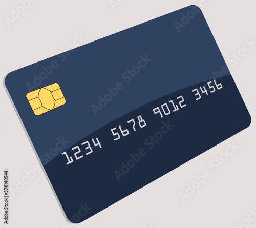Here are realistic mock credit card or debit cards in a vector format. 
