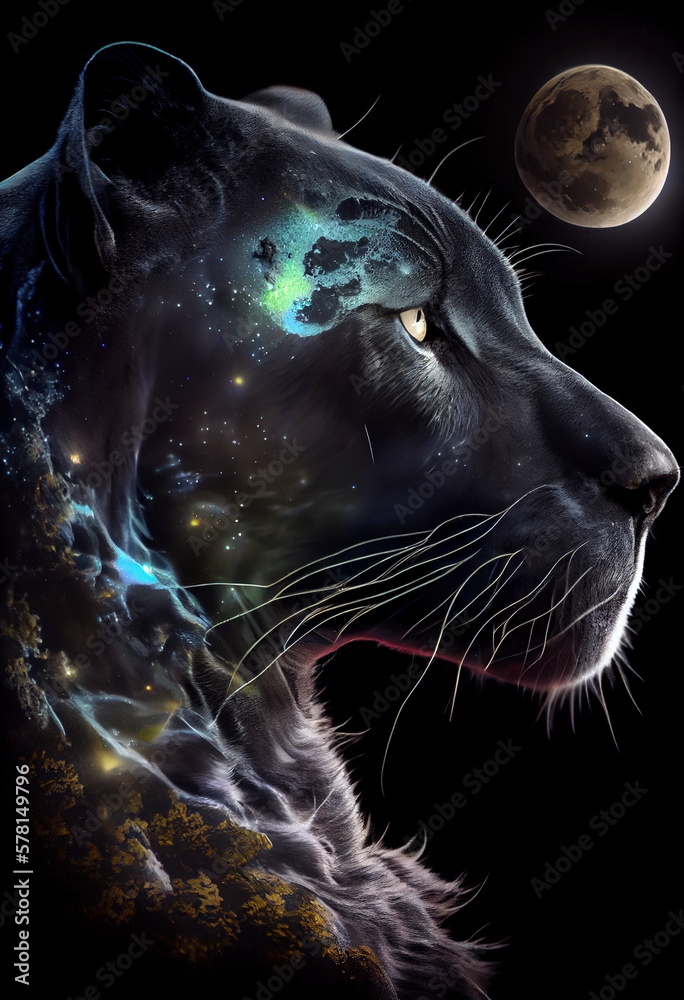 Majestic Black Panther