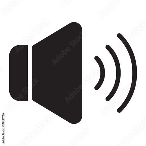 volume up glyph icon