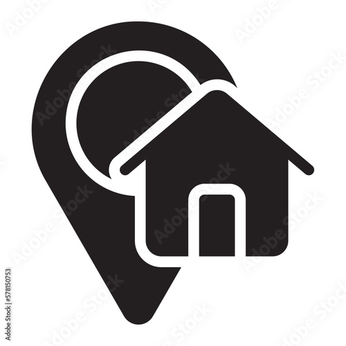 address glyph icon