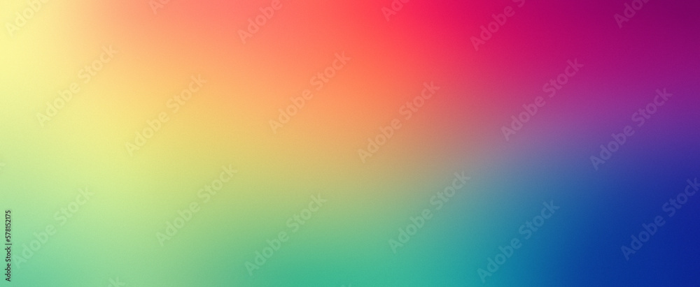 Rainbow colors background, abstract vibrant color gradient banner web header poster design, copy space