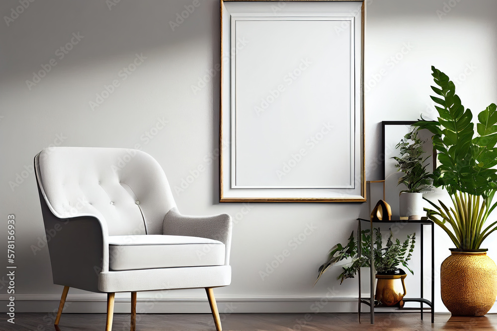 Fototapeta premium mock up theme created with Generative AI technology