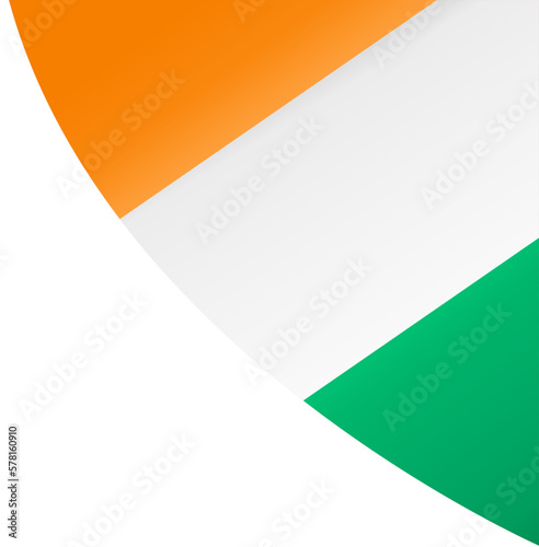 Cote d’Ivoire flag wave isolated on png or transparent background Free Download Cote d’Ivoire flag wave isolated on png or transparent background - GFXLoad