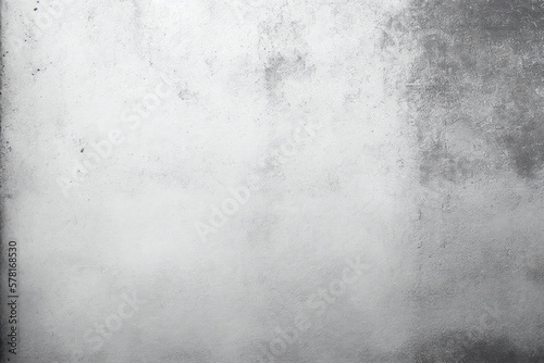 White concrete wall, abstract texture background, cement backdrop, generative ai