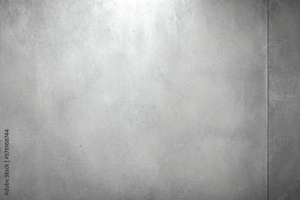 Gray concrete wall, abstract texture background, cement backdrop, generative ai