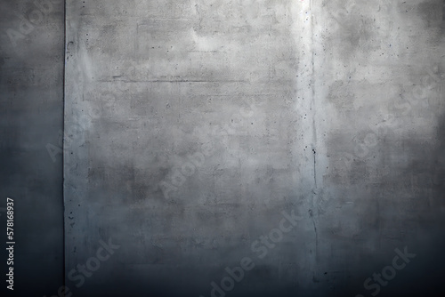 Gray concrete wall, abstract texture background, cement backdrop, generative ai