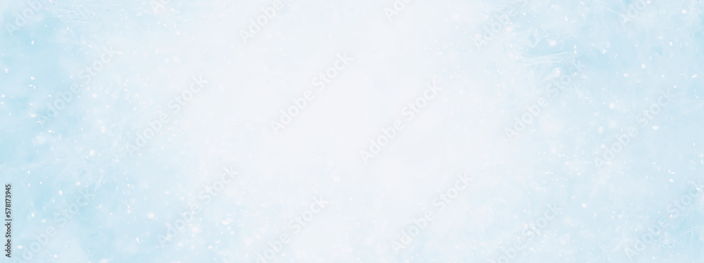 Fototapeta premium ice snow crystals background abstract white winter