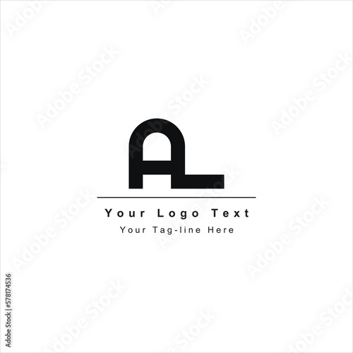 AL or LA letter logo. Unique attractive creative modern initial AL LA A L initial based letter icon logo