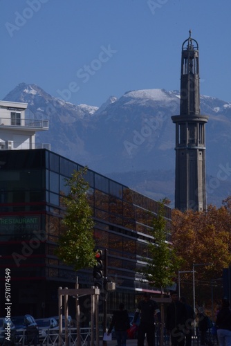 Tour Perret à Grenoble, France photo