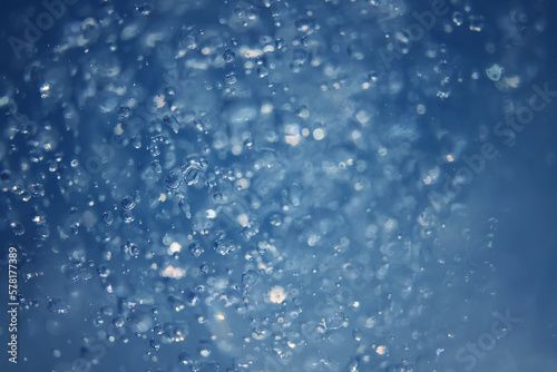 underwater background blue air bubbles abstract