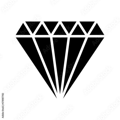 diamond icon or logo isolated sign symbol vector illustration - high quality black style vector icons 