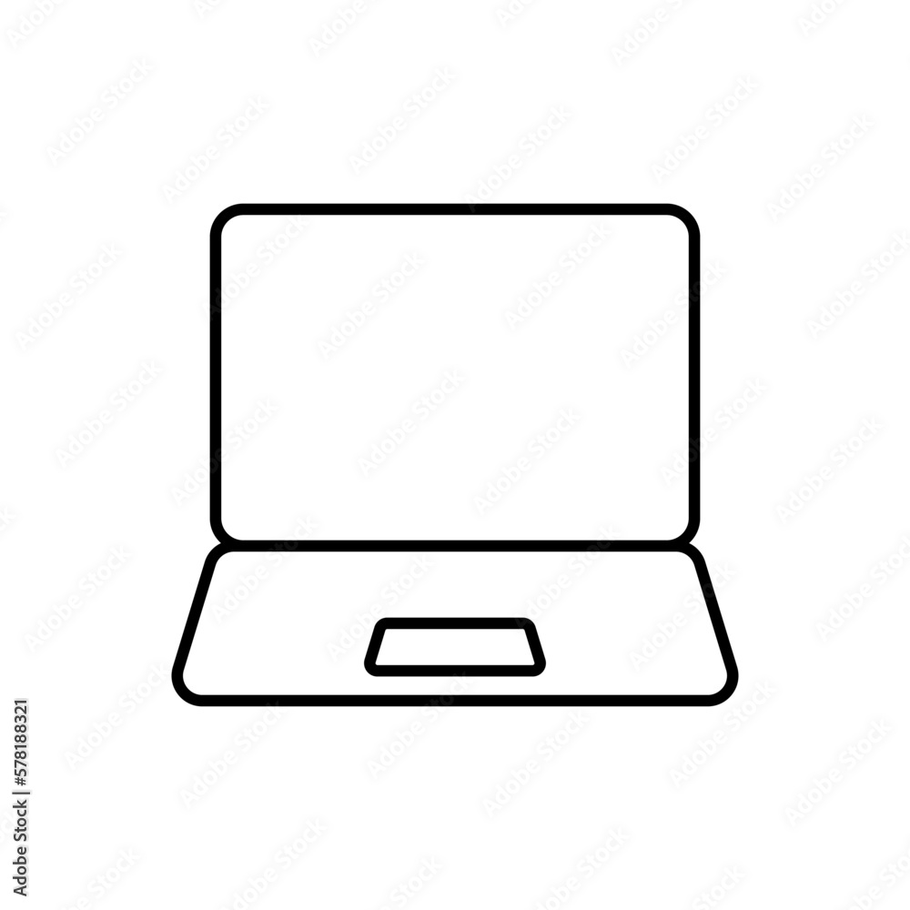 Laptop icon vector design templates Laptop icon vector design templates