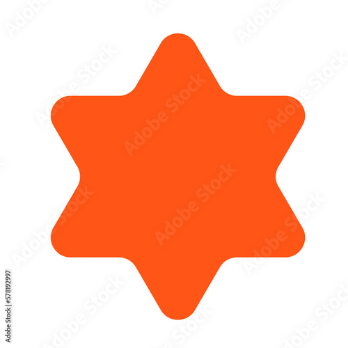 star icon orange