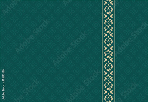 Green pattern with borders (ID: 578193140)