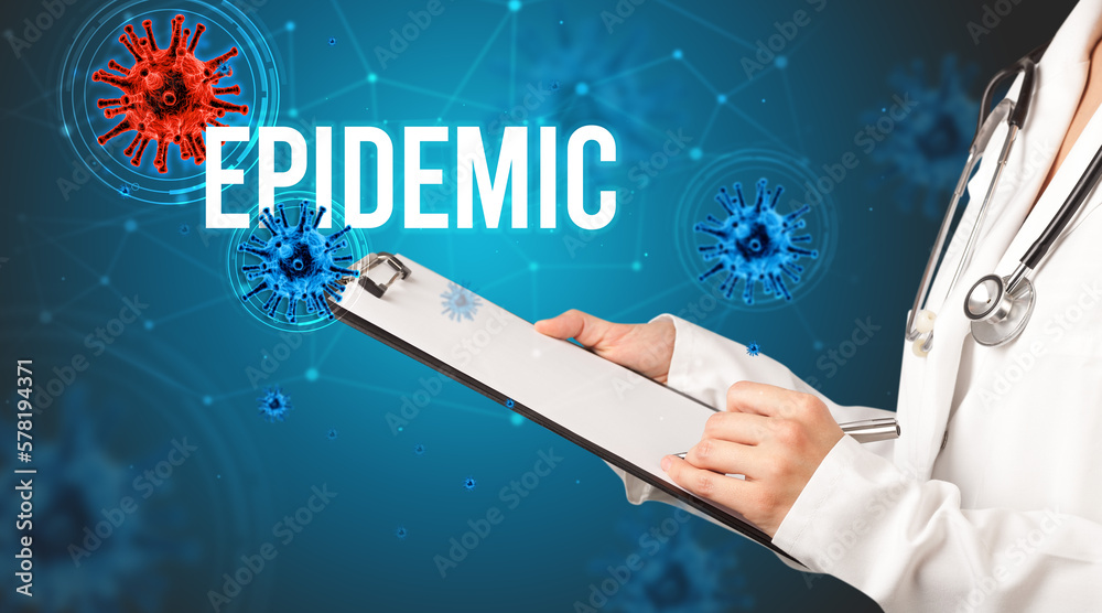 doctor prescribes a prescription concept doctor prescribes a prescription concept