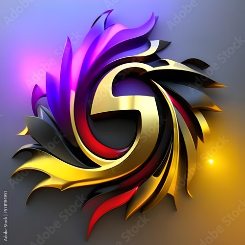 abstract colorful 'S' logo 