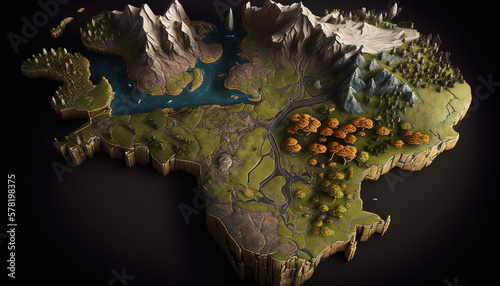 fantasy wold map