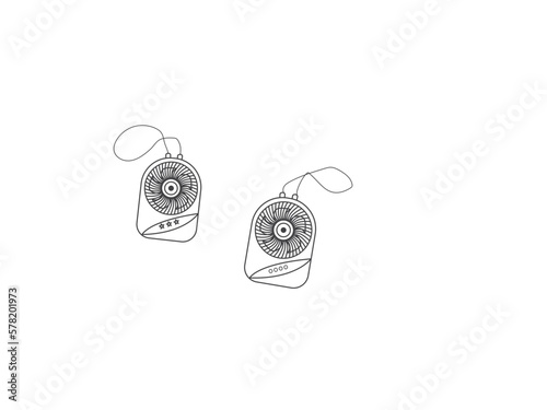 This newly designed portable mini fan is foldable, just half of the palm size, the capsules fans are small enough to fit in your pocket, very convenient to carry, enjoy the cool wind at any time .