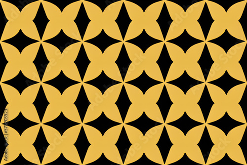 seamless pattern with golden stars