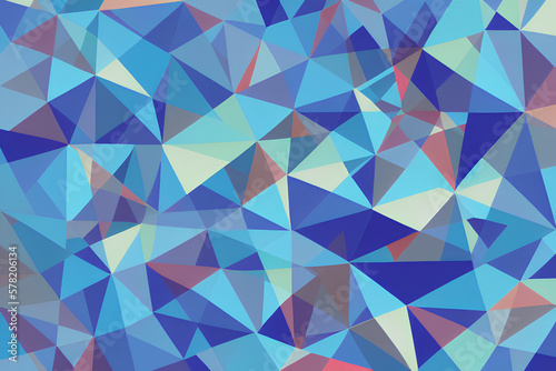 Abstract geometric background with triangle shape pattern 