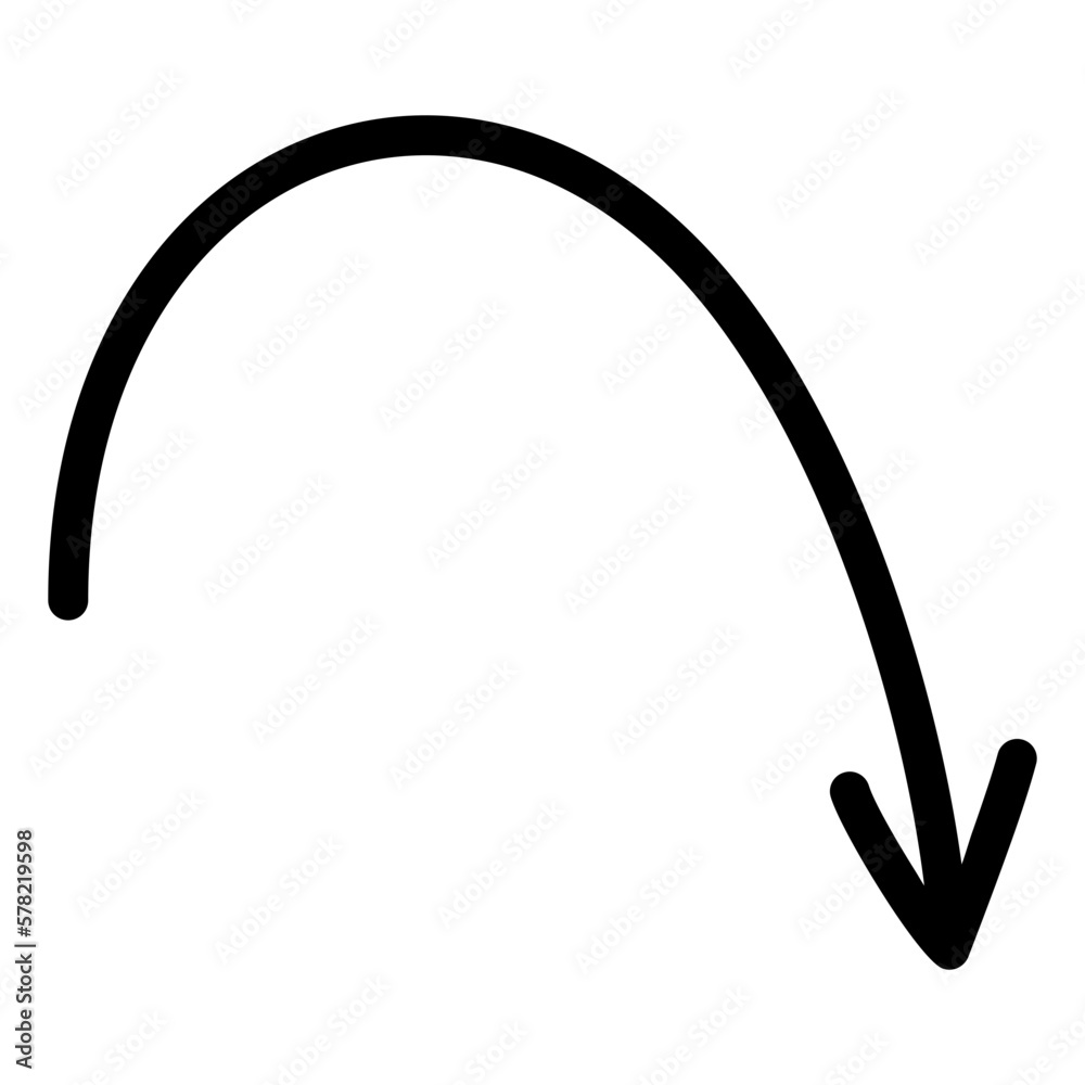 Black Arrow Doodle Black Arrow Doodle