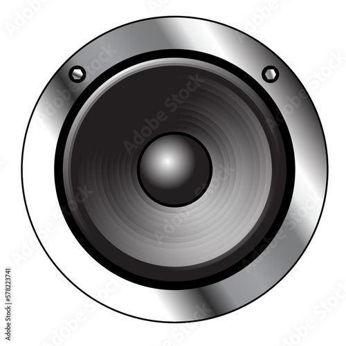 speaker for music vector illustration