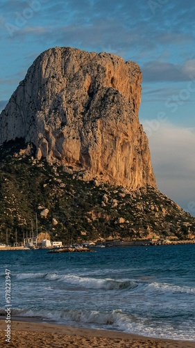 rocks and sea