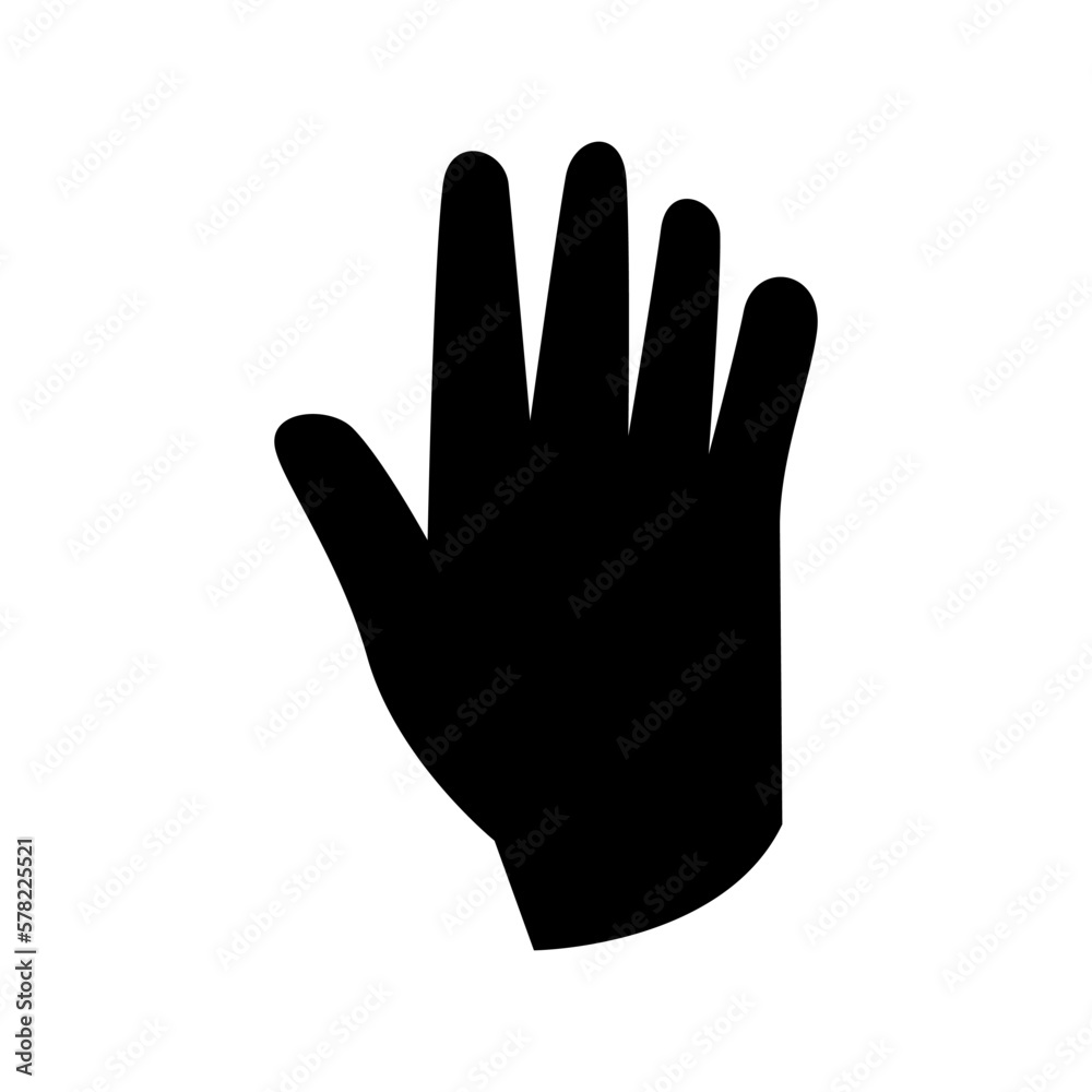 Obraz premium hand icon or logo isolated sign symbol vector illustration - high quality black style vector icons 