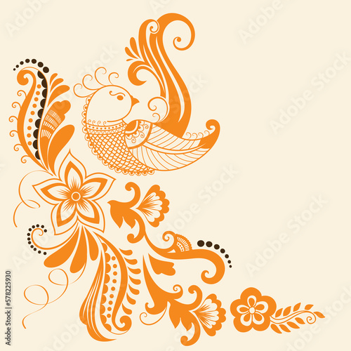abstract floral background
