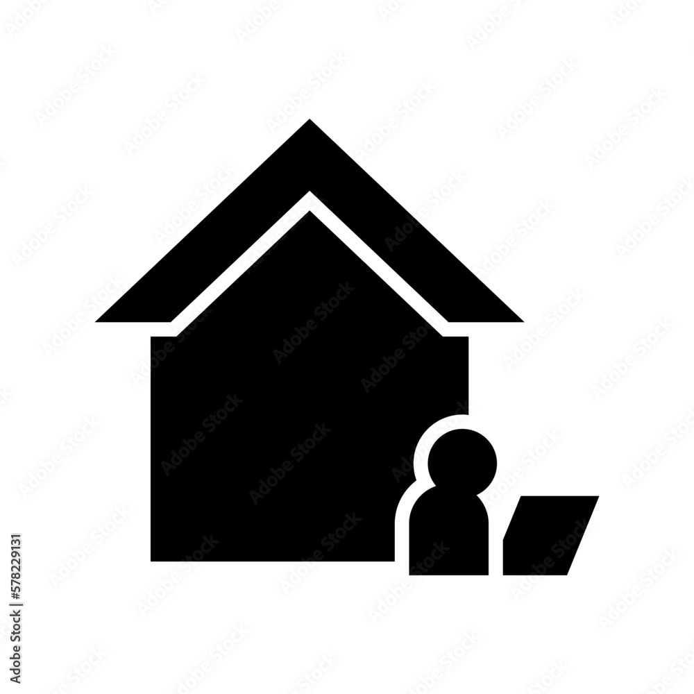 work from home icon or logo isolated sign symbol vector illustration - high quality black style vector icons
work from home icon or logo isolated sign symbol vector illustration - high quality black style vector icons