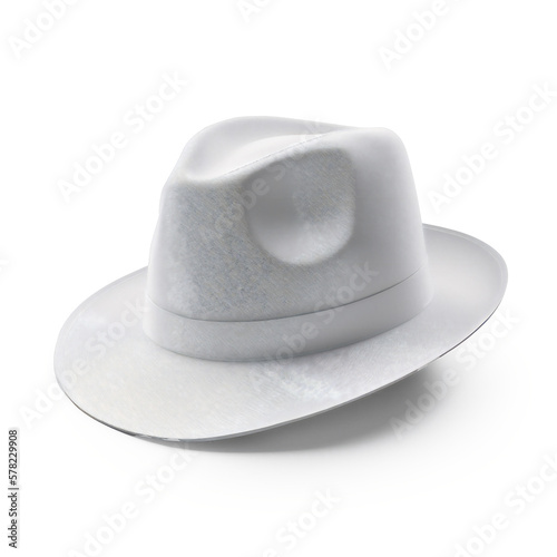 Man hat for sale isolated on white