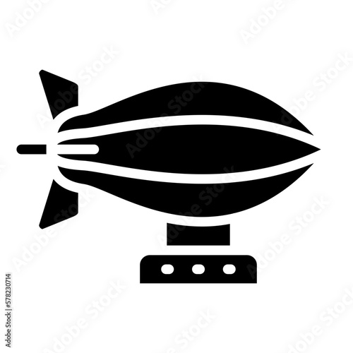 Vector Design Zeppelin Icon Style