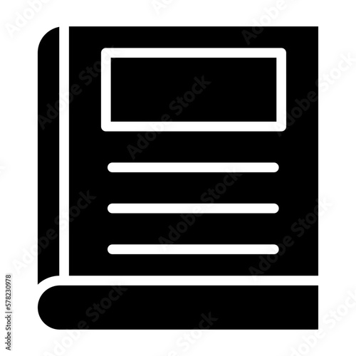 Vector Design Dictionary Icon Style