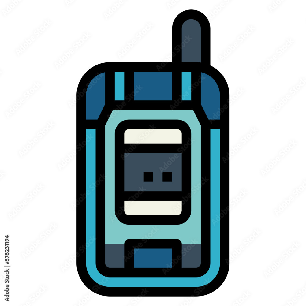 mobile phone filled outline icon style mobile phone filled outline icon style