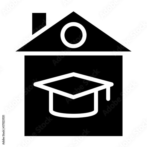 Vector Design Homeschooling Icon Style