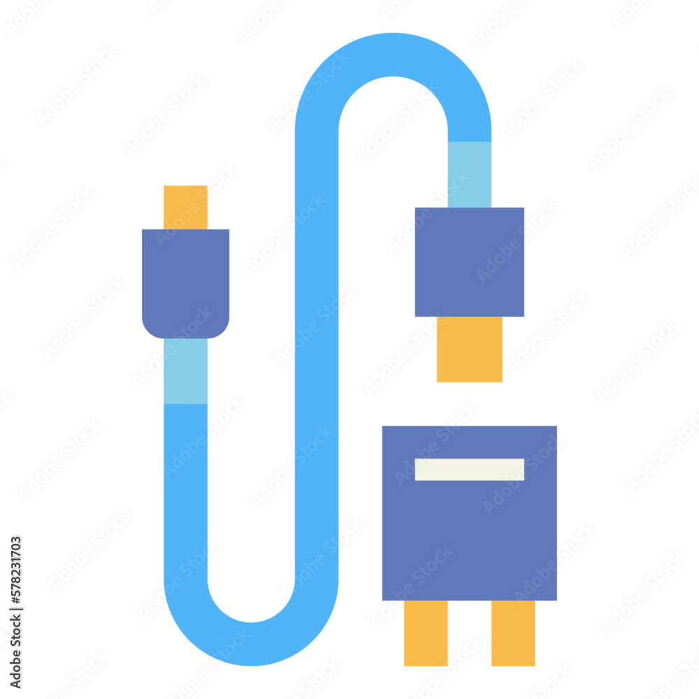 charger flat icon style charger flat icon style