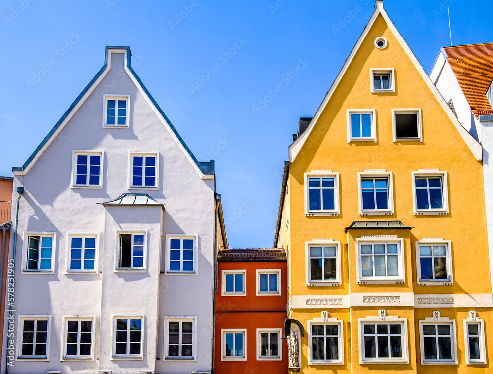 famous old town of Augsburg - bavaria