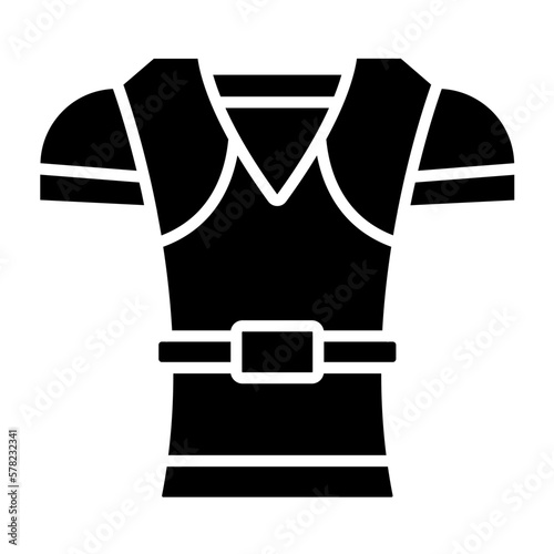 Rugby Armor Icon Style