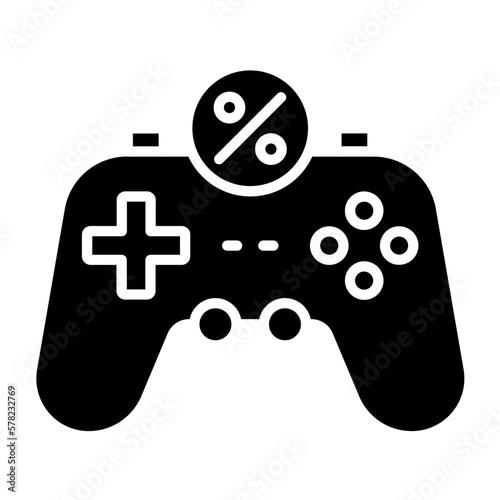 Gaming Discount Icon Style