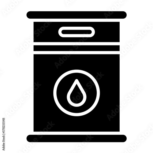 Crude Oil Icon Style