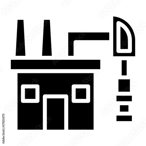 Vector Design Fossil Fuels Icon Style