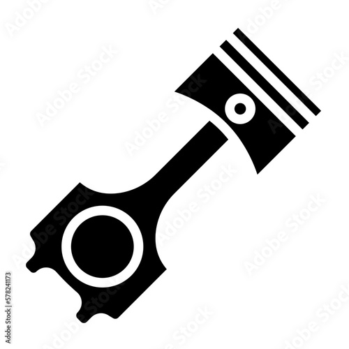 Vector Design Piston Icon Style