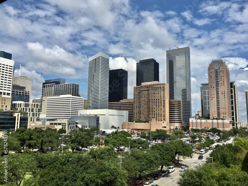 Houston city skyline © Niko