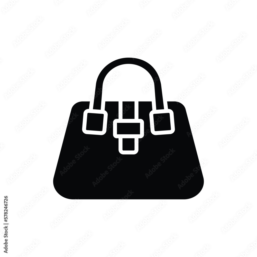 purse icon vector design template in white background