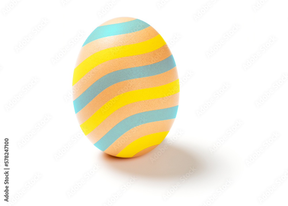 Easter egg isolated on white background Easter egg isolated on white background